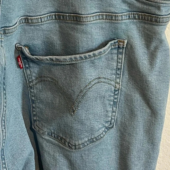 Levi Strauss Plus Size Shortall Overalls - Size 22 - Picture 11 of 11